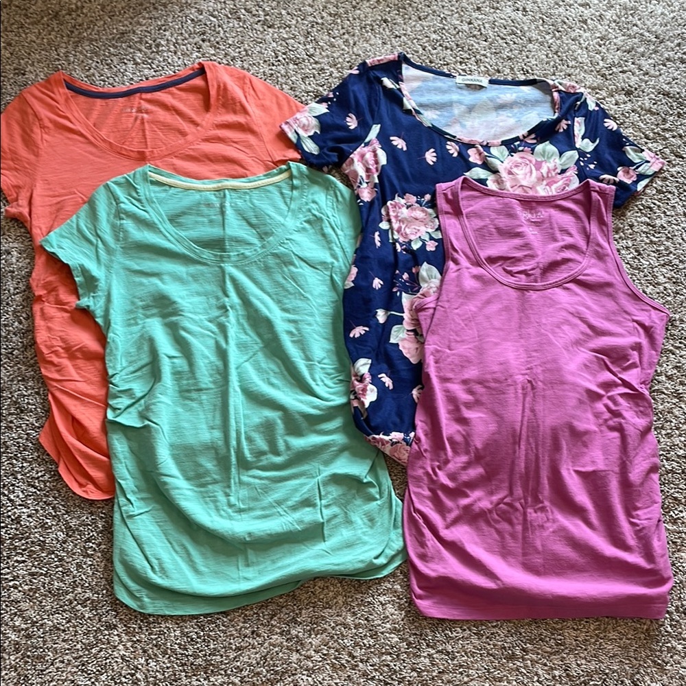 Maternity Spring/Summer Top Bundle - image 1